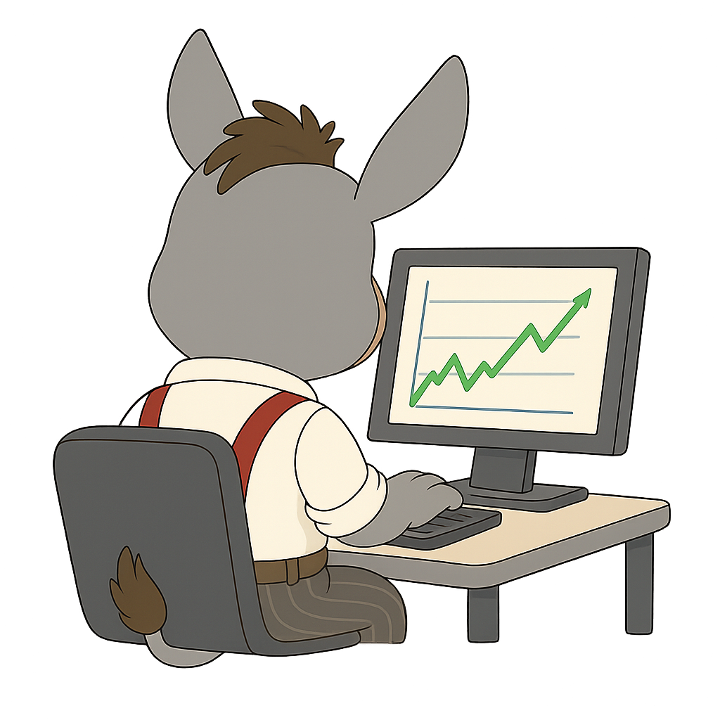 A$$et sitting at his computer watching a green chart go up as covered call income flows in